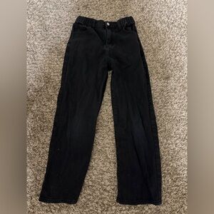 SHEIN Black Straight-Leg Kid’s Jeans